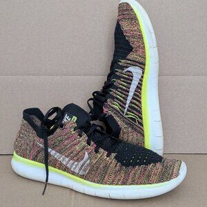 Size 10 - Nike Free RN Flyknit OC Multicolor Men's Sneakers Shoes .
